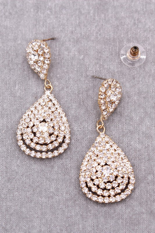 Vintage Tear Drop Earrings