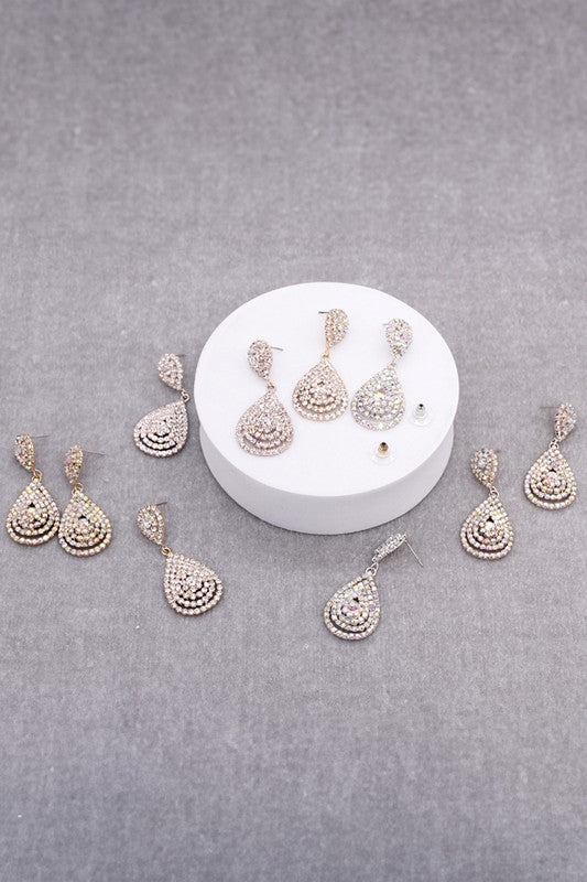 Vintage Tear Drop Earrings
