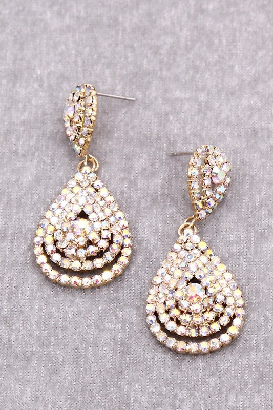 Vintage Tear Drop Earrings