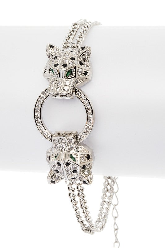 Fierce Feline Leopard Bracelet
