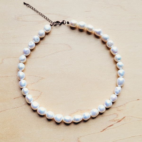 Celestial Freshwater Pearl Collar Necklace
