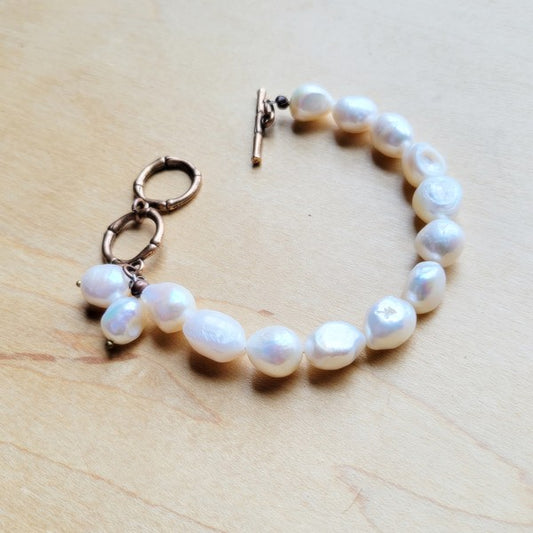 Celestial Freshwater Pearl Bracelet