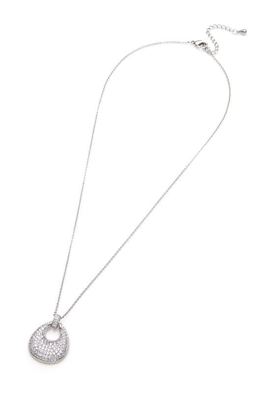 Radiant Medallion Pendant Necklace