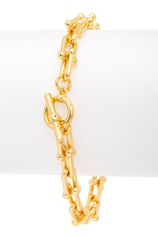Twinkling Heart Charm Bracelet