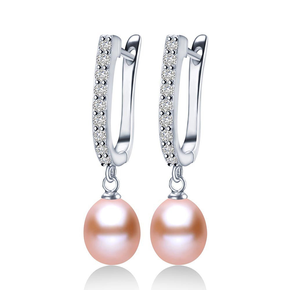 Starlight Pearl Dangle Earrings