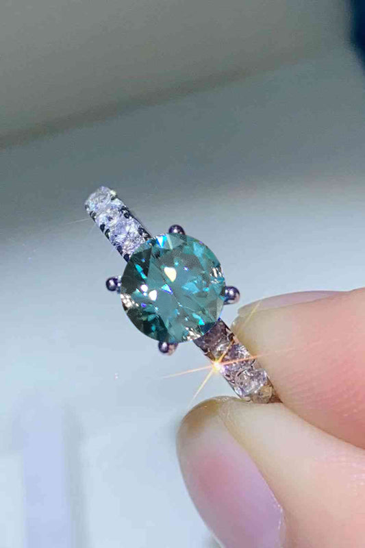 Skylight Royale 1K Moissanite Ring Zircon Accents