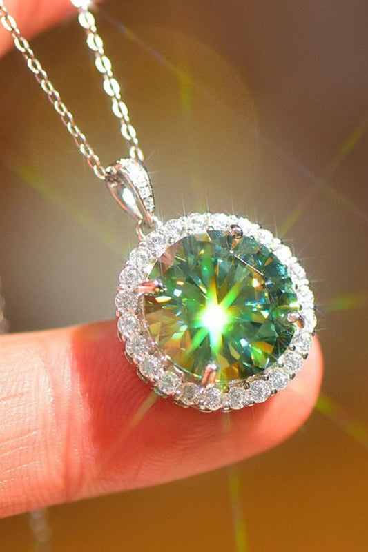 Envy 10 Carat Moissanite Pendant Necklace