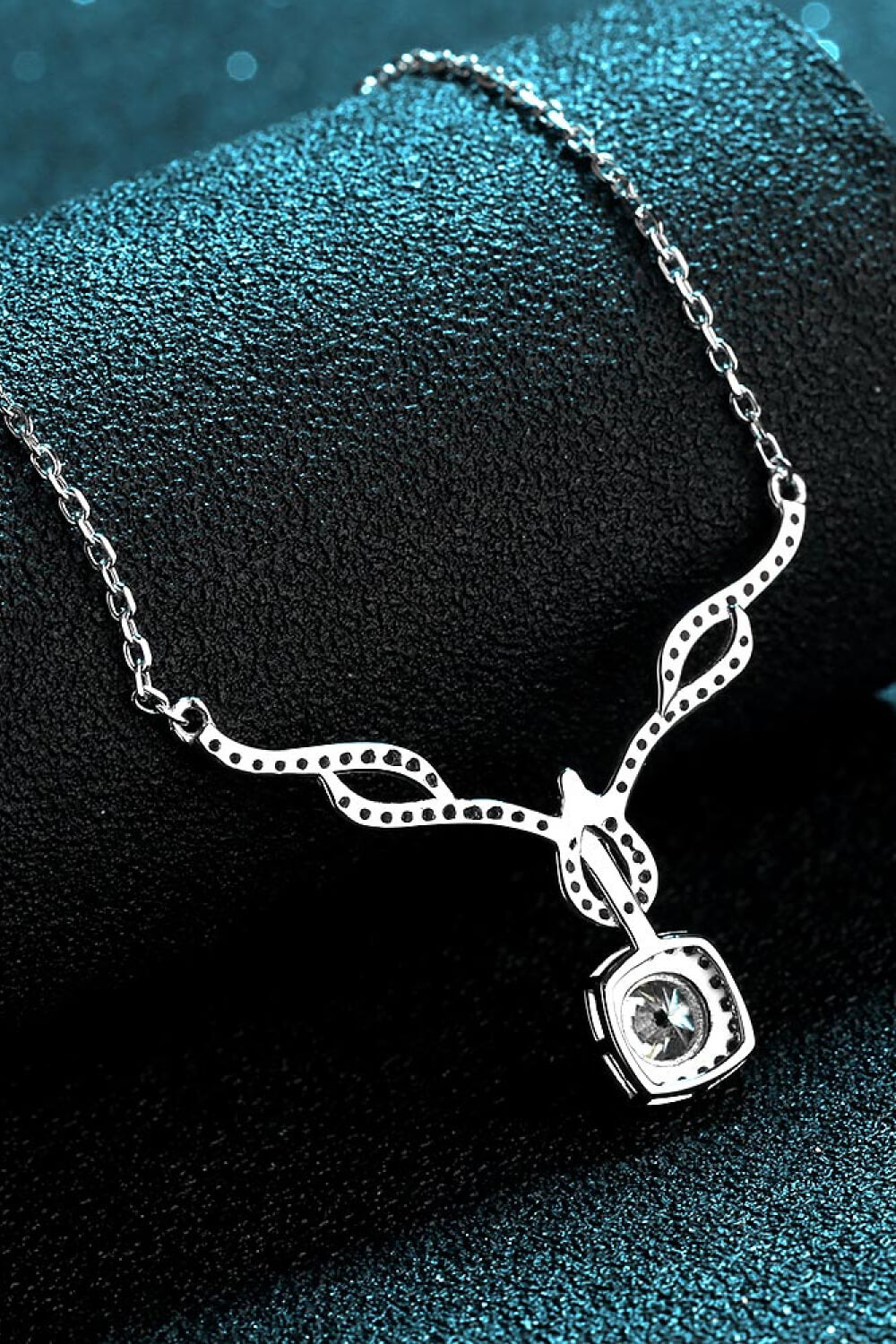 Artisan Allure Formal Moissanite Necklace