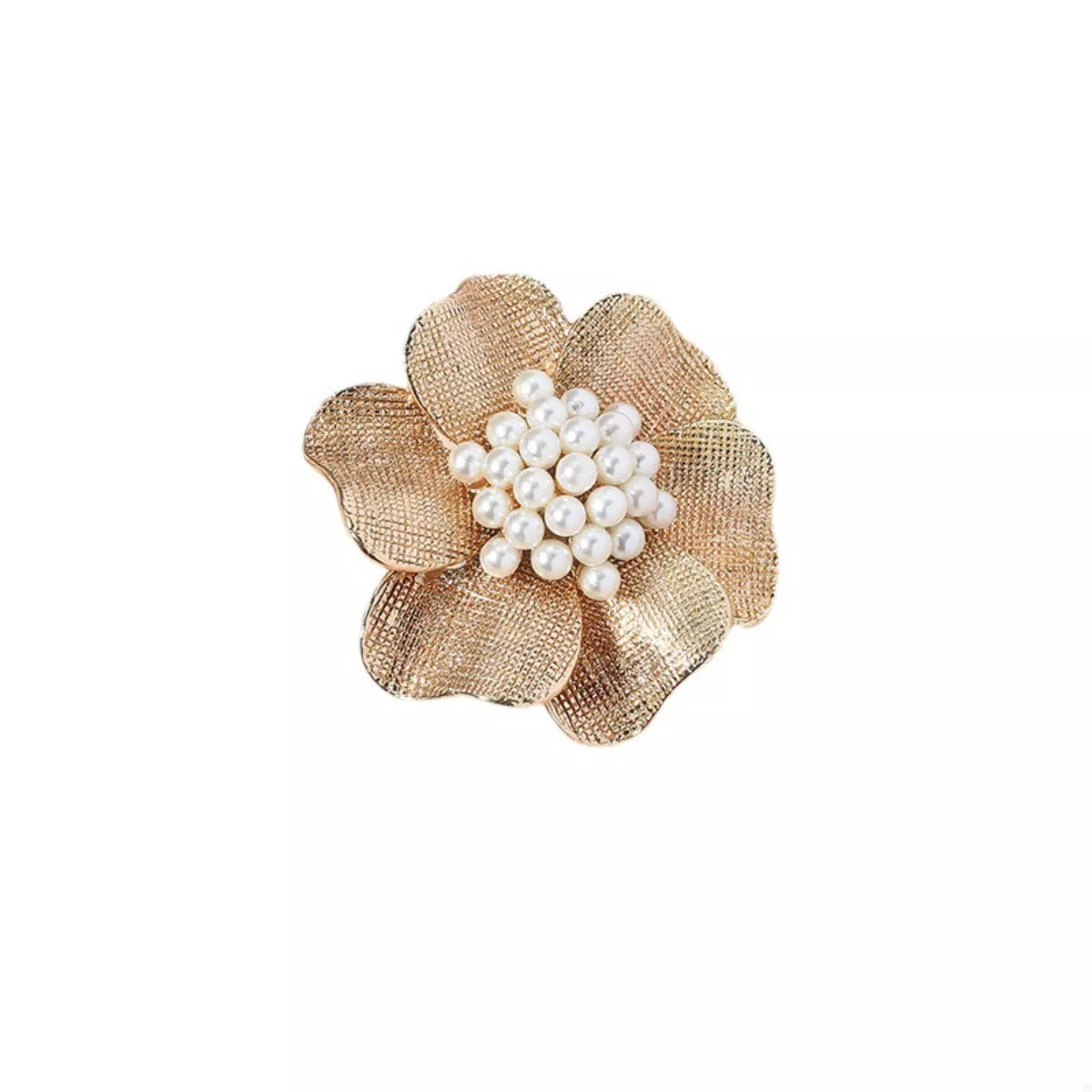 Golden Blume Statement Ring 18K Gold