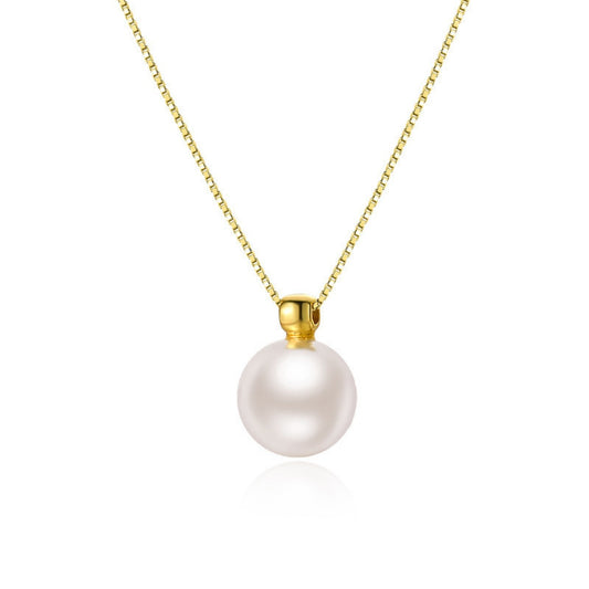 Dainty Pearl Pendant Necklace
