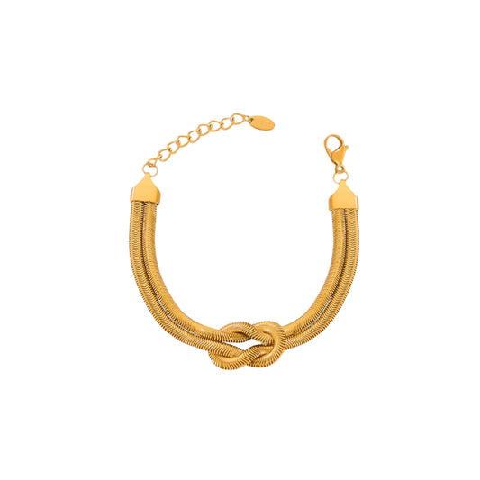 Sailor Knot Bracelet in Gold and Silver Tones