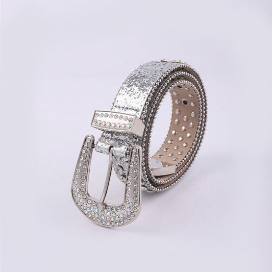 Rhinestone Glamour Belt
