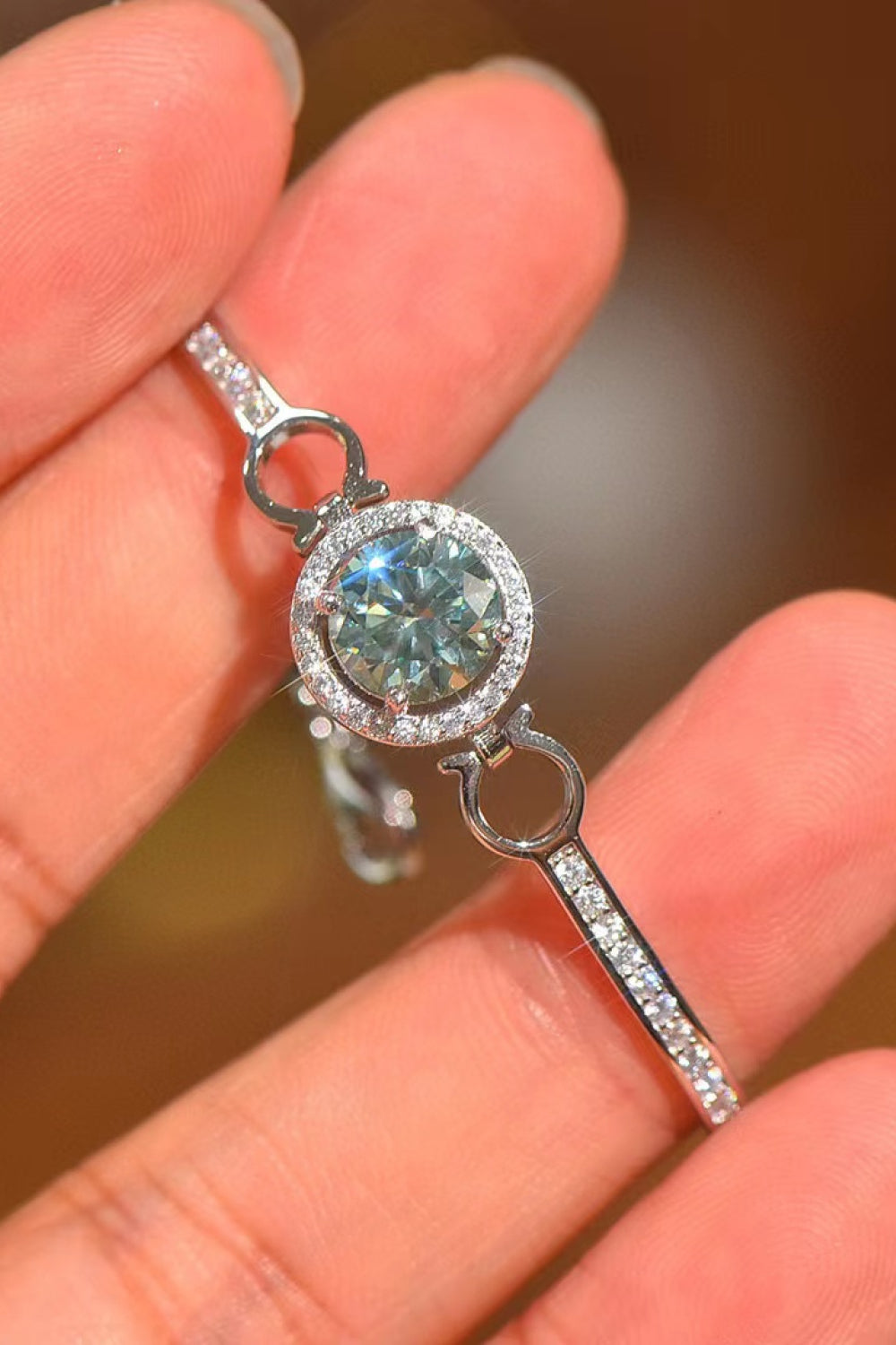 Mint to Be 2K Moissanite Bracelet
