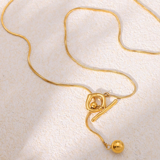Charm & Dazzle Fashion Lariat Gold or Silver