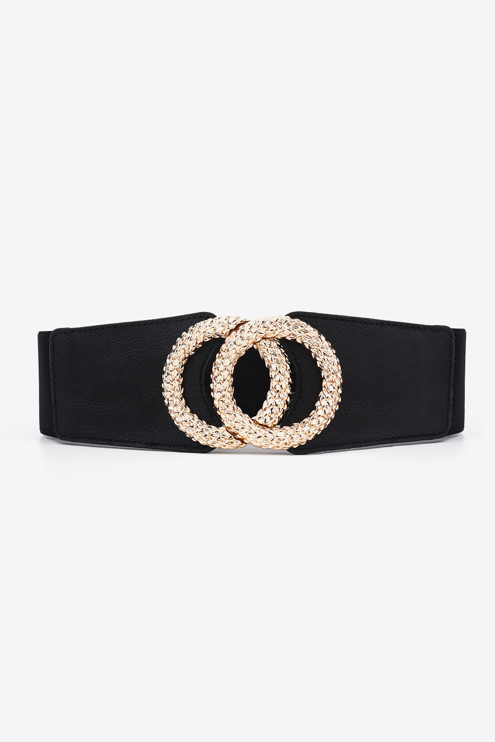 Bold Buckle Elastic Belt