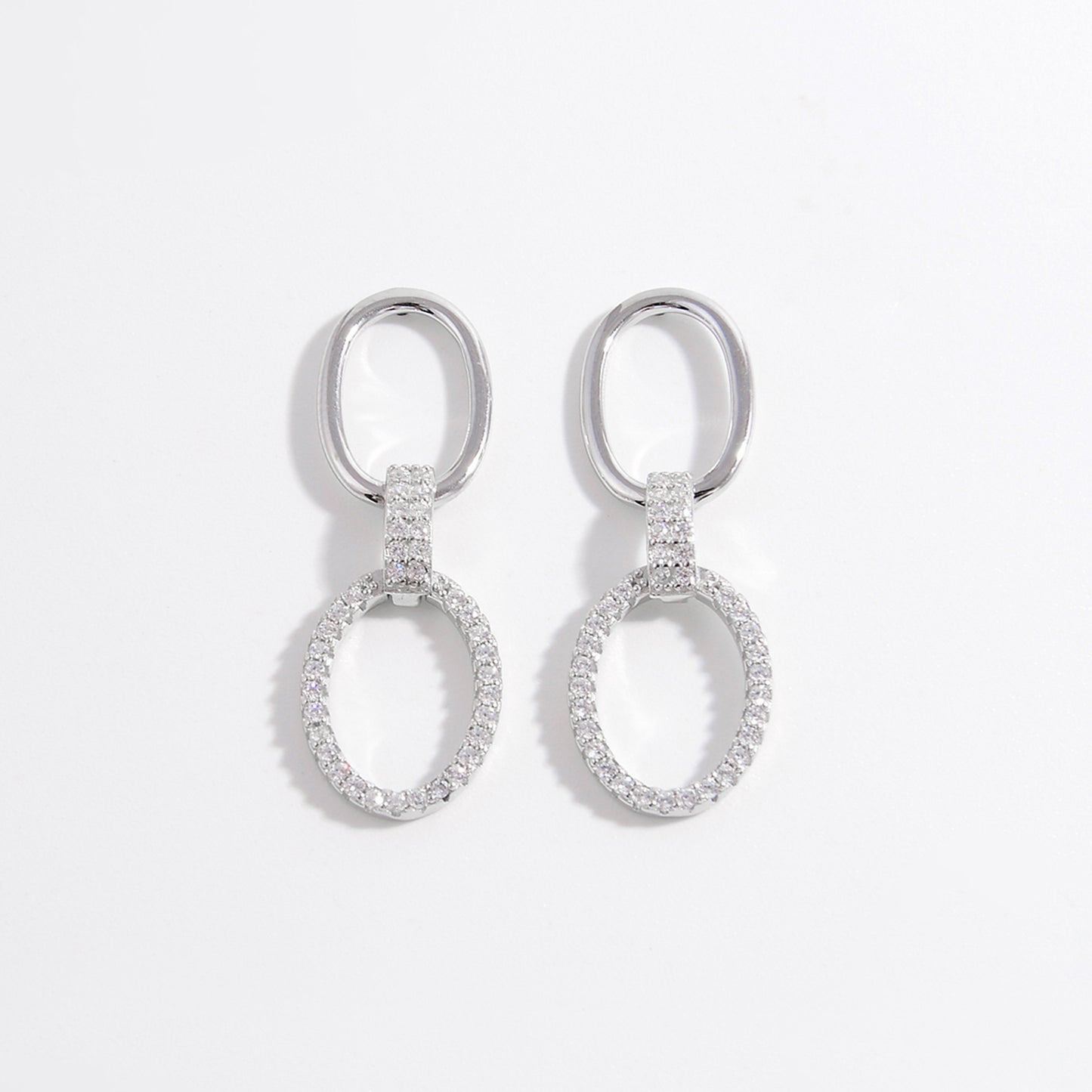 Zircon S925 Drop Earrings
