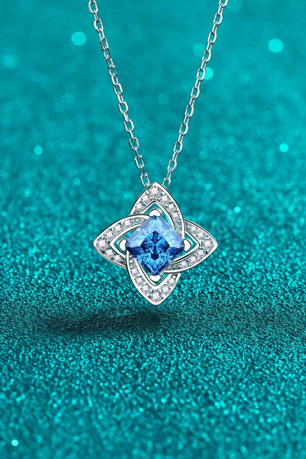 Skylight Radiance Moissanite Pendant Necklace