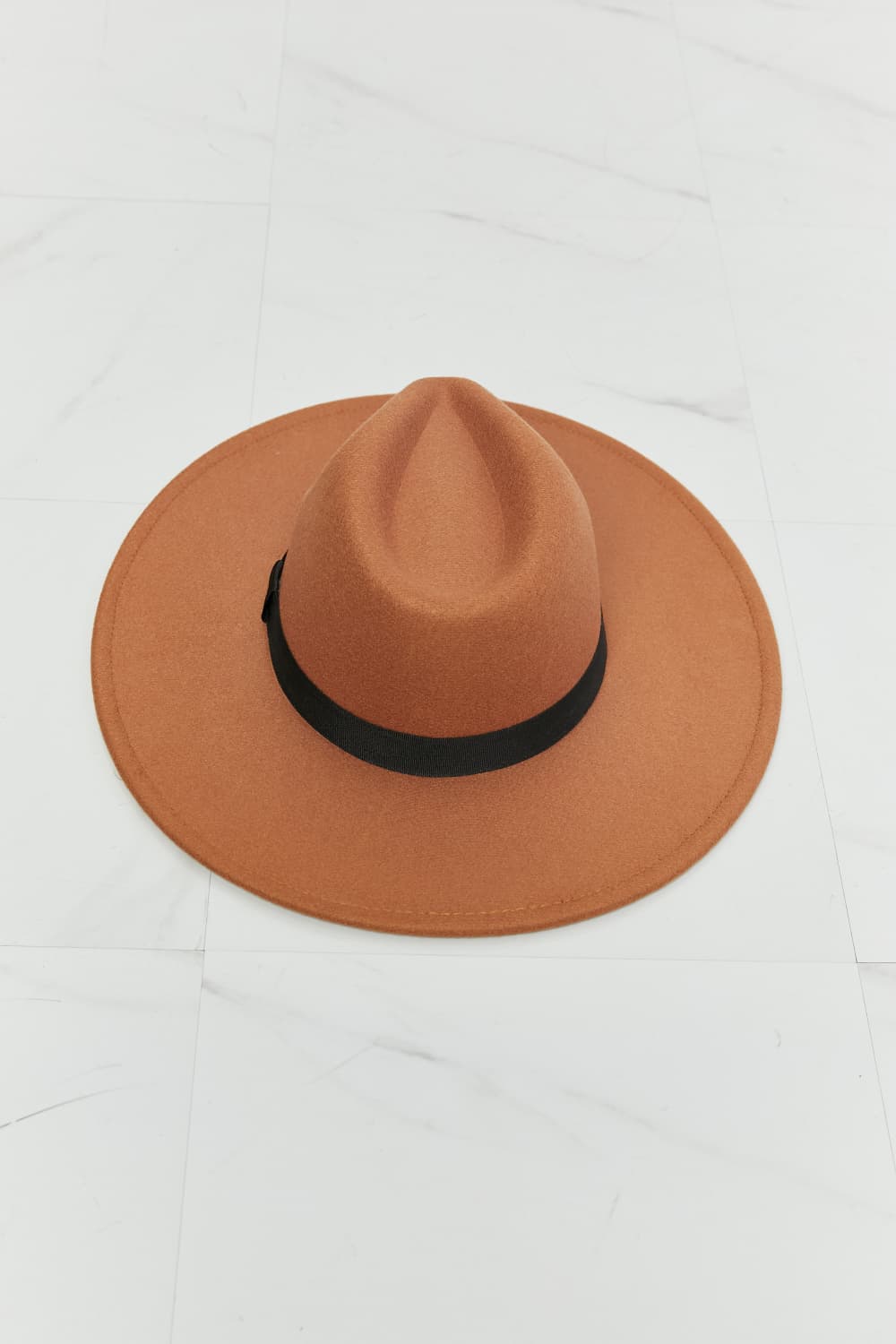 Khaki Crush Fedora Hat