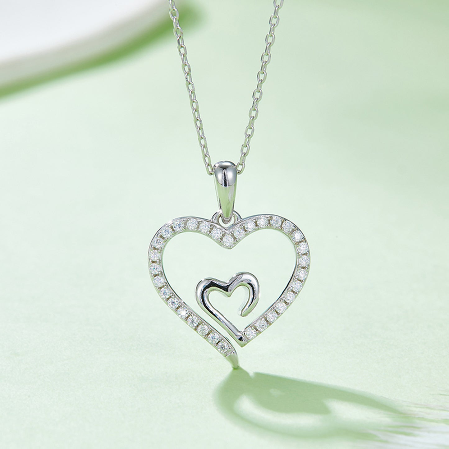 Heart to Heart Pendant Necklace