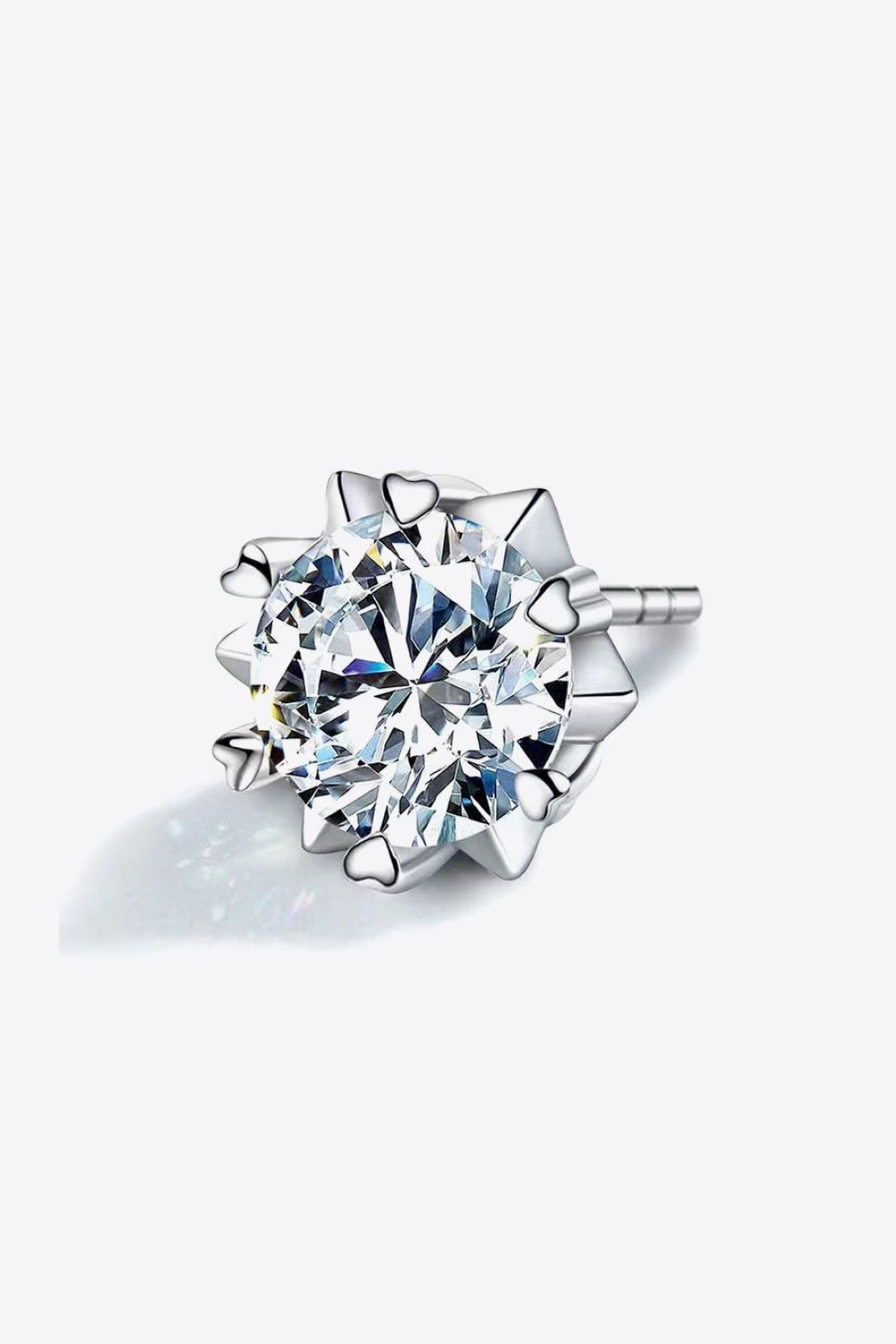 Starlight Moissanite Stud Earrings