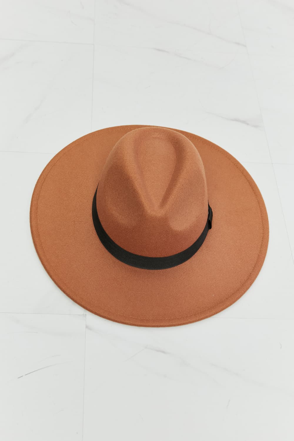 Khaki Crush Fedora Hat