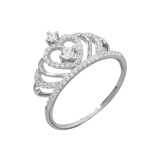 Adjust Your Crown Ring in 925 Sterling Silver