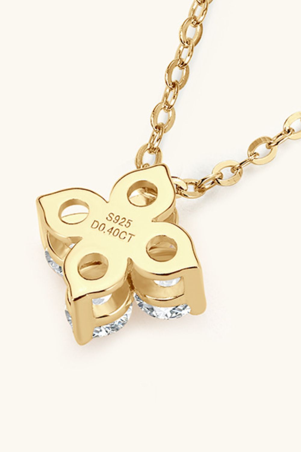 Lucky Four Leaf Clover Pendant Necklace