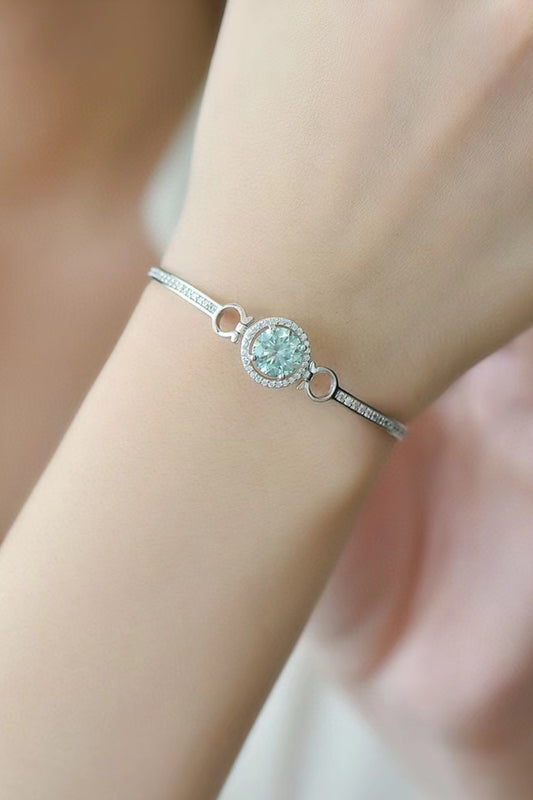 Mint to Be 2K Moissanite Bracelet