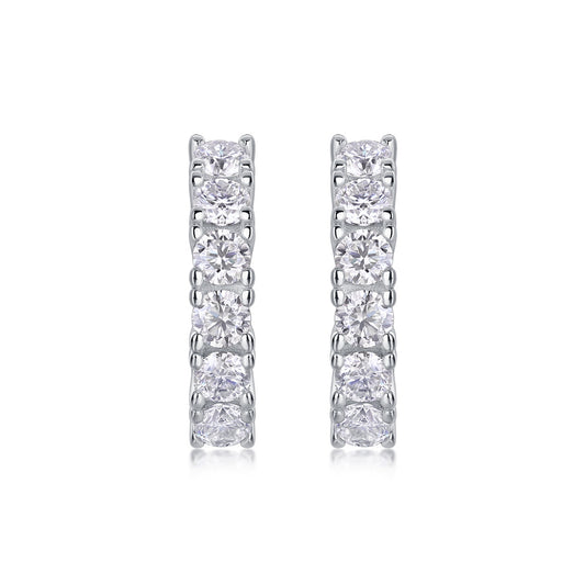 Stella Huggie Hoop Earrings