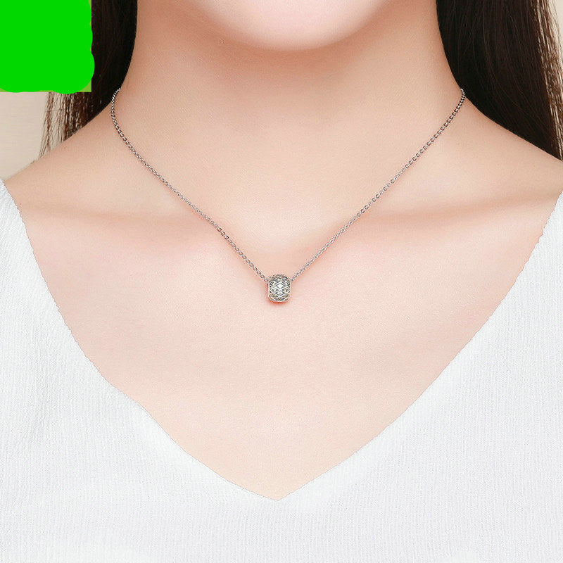 Pineapple Charm in S925 Sterling Silver