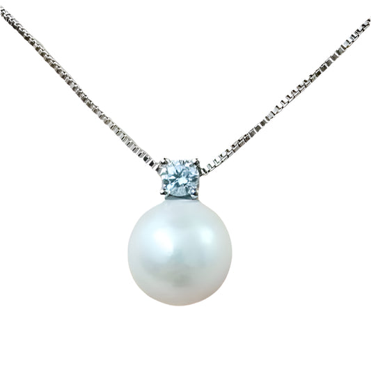 Freshwater Pearl 925 Sterling Silver Necklace