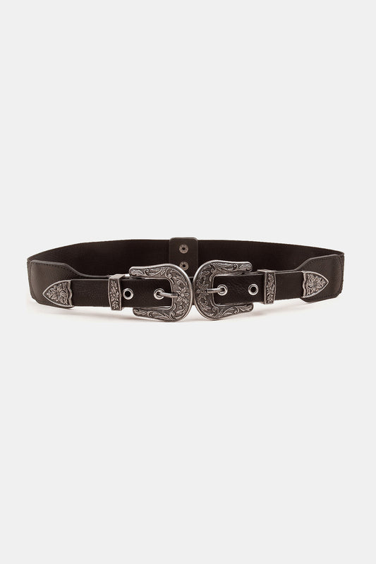 Buckle Up PU Leather Belt
