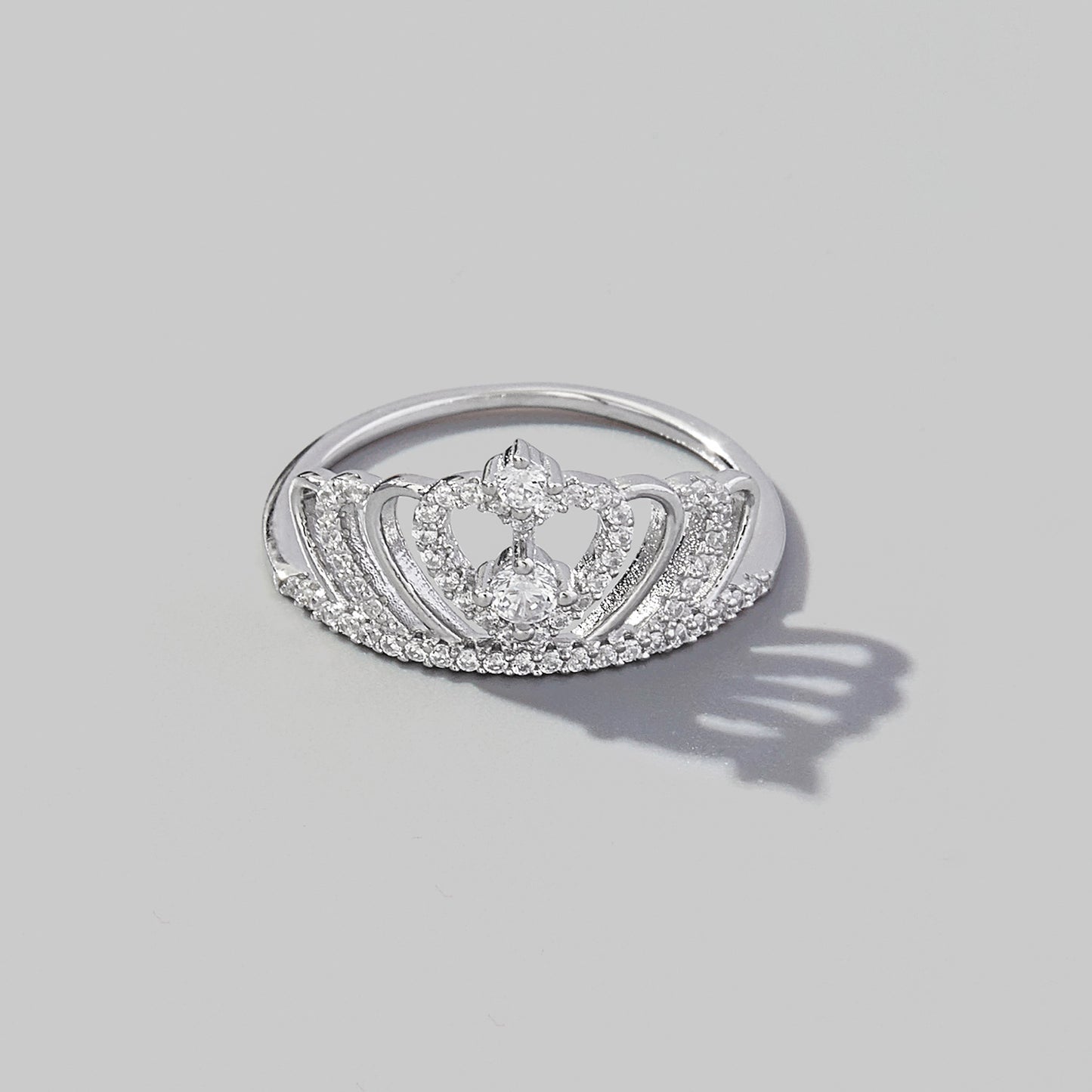Adjust Your Crown Ring in 925 Sterling Silver