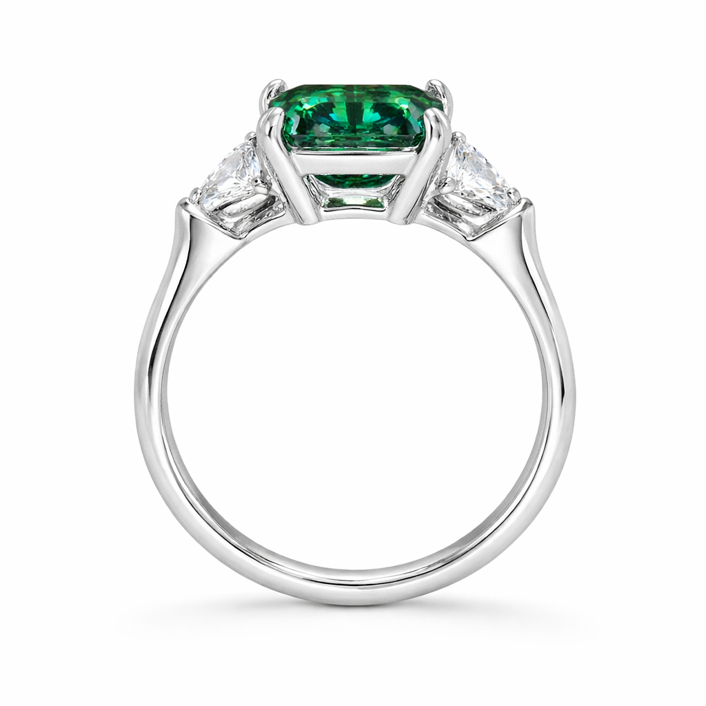 3 Carat Moissanite 925 Sterling Silver Ring