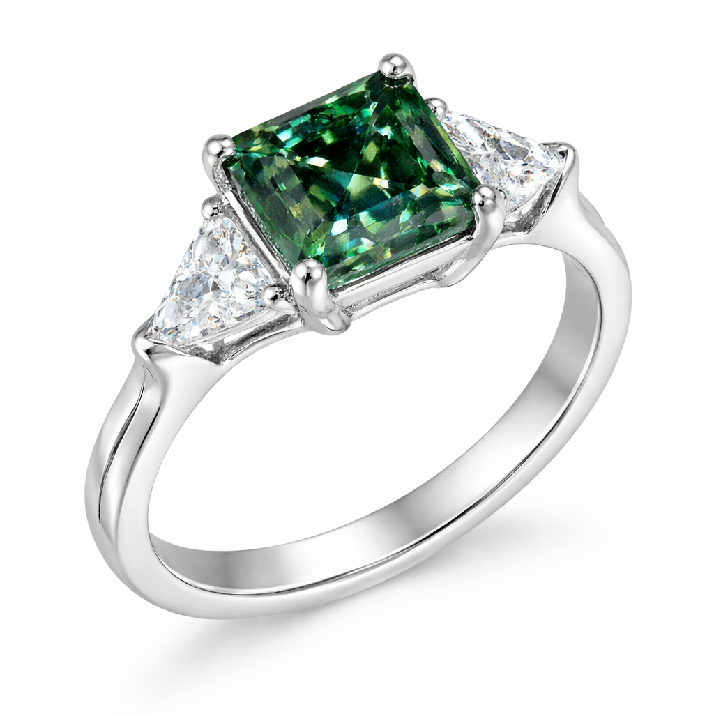 3 Carat Moissanite 925 Sterling Silver Ring