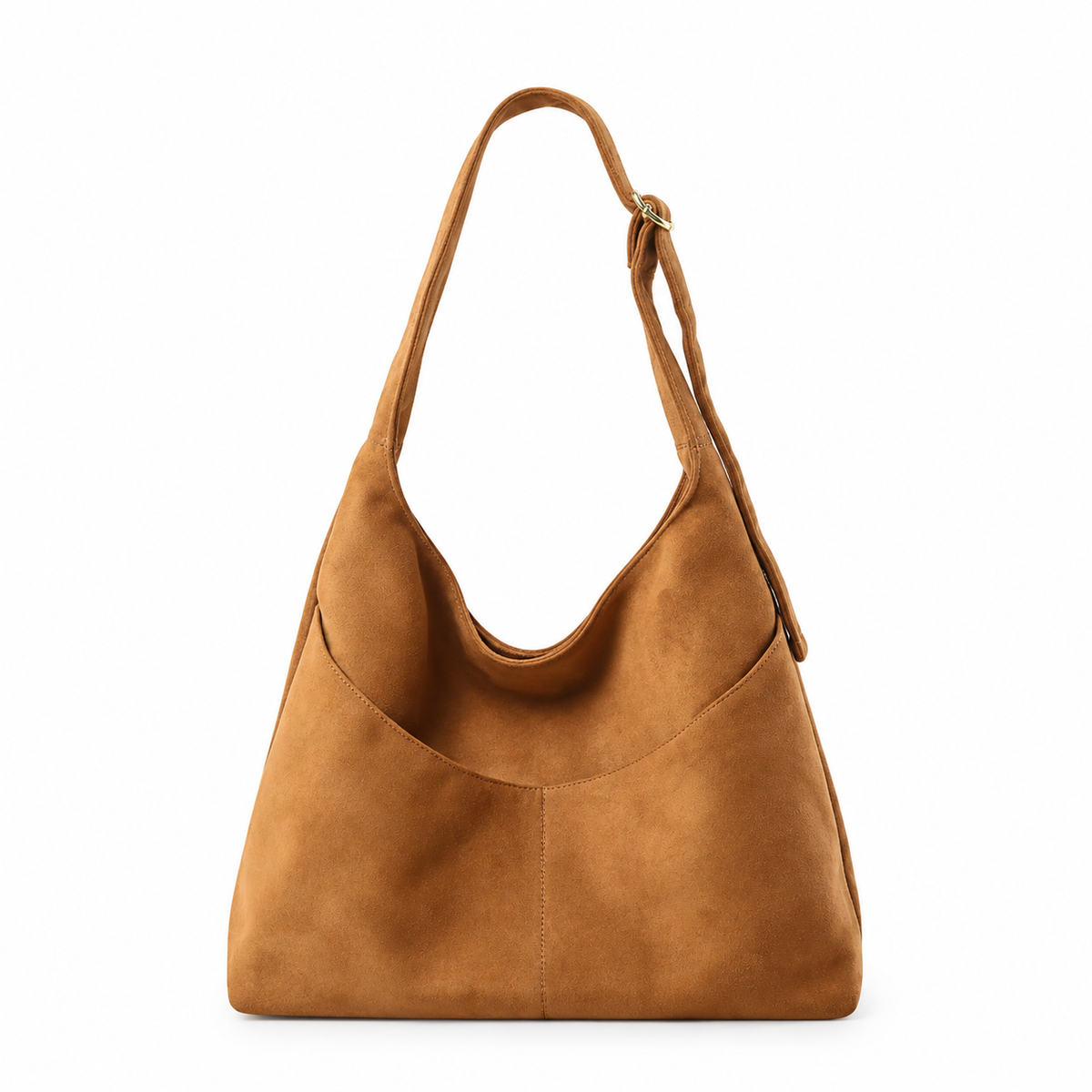 Suede Boho Shoulder Bag