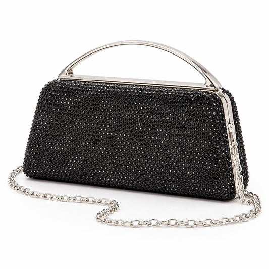 Midnight Glow Top Handle Clutch