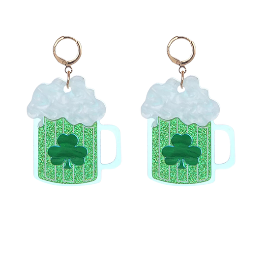 Irish Luck Dangle Earrings