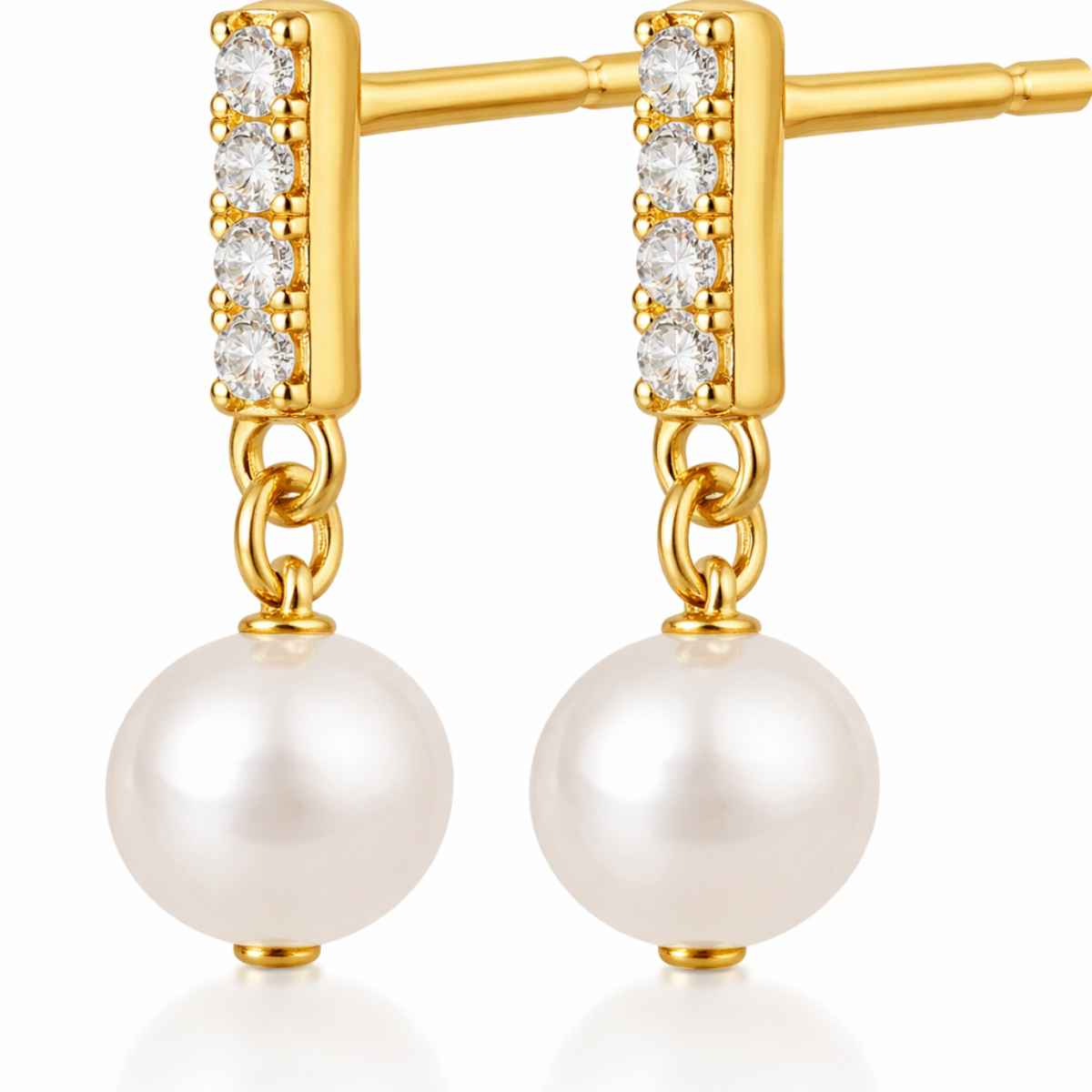 Timeless Pearl Drop Earrings