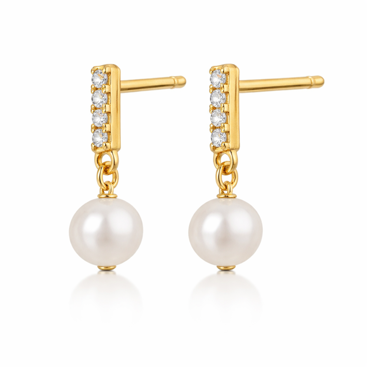 Timeless Pearl Drop Earrings