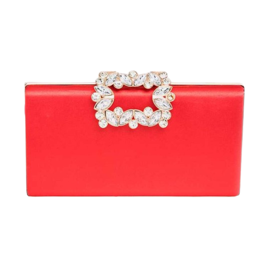 Empress Clutch with Crystal Accent