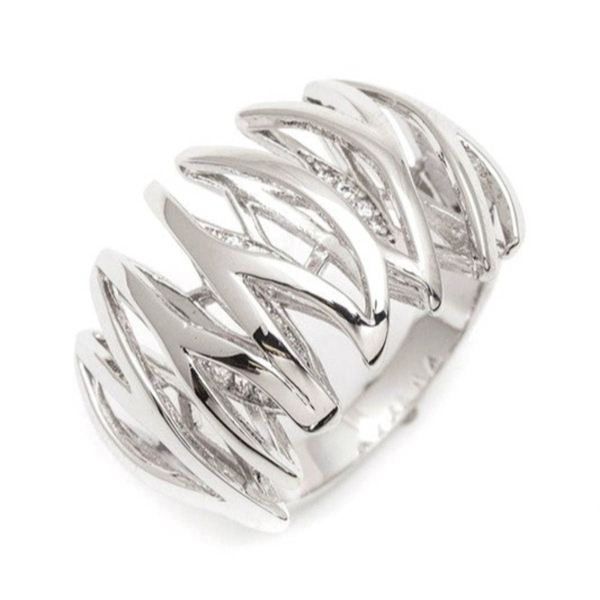 Glamorous Grille Ring