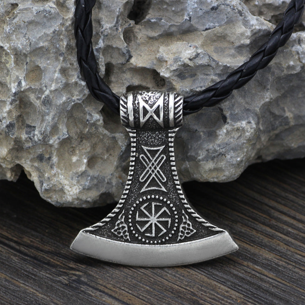 Nordic Viking Axe Necklace