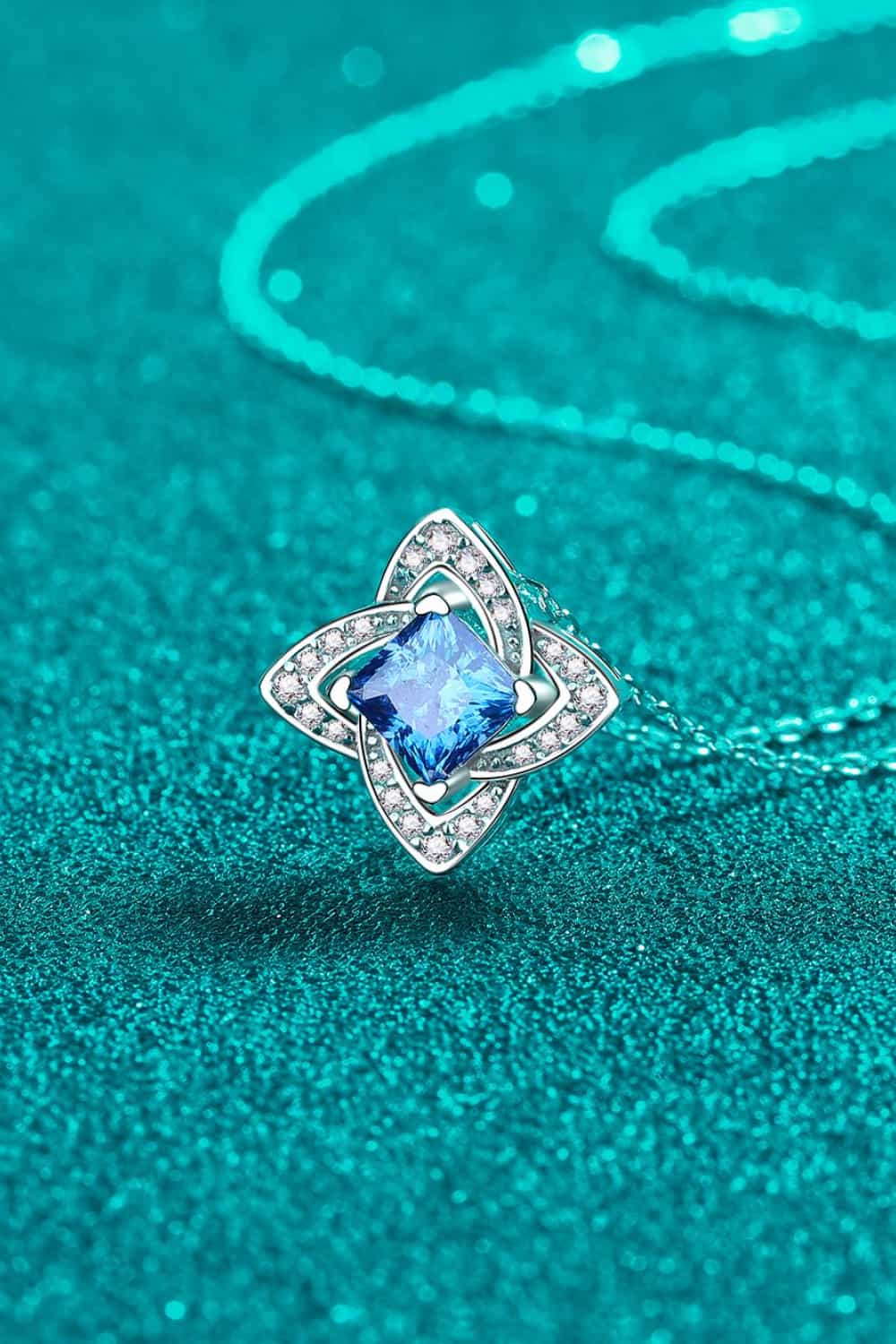 Skylight Radiance Moissanite Pendant Necklace