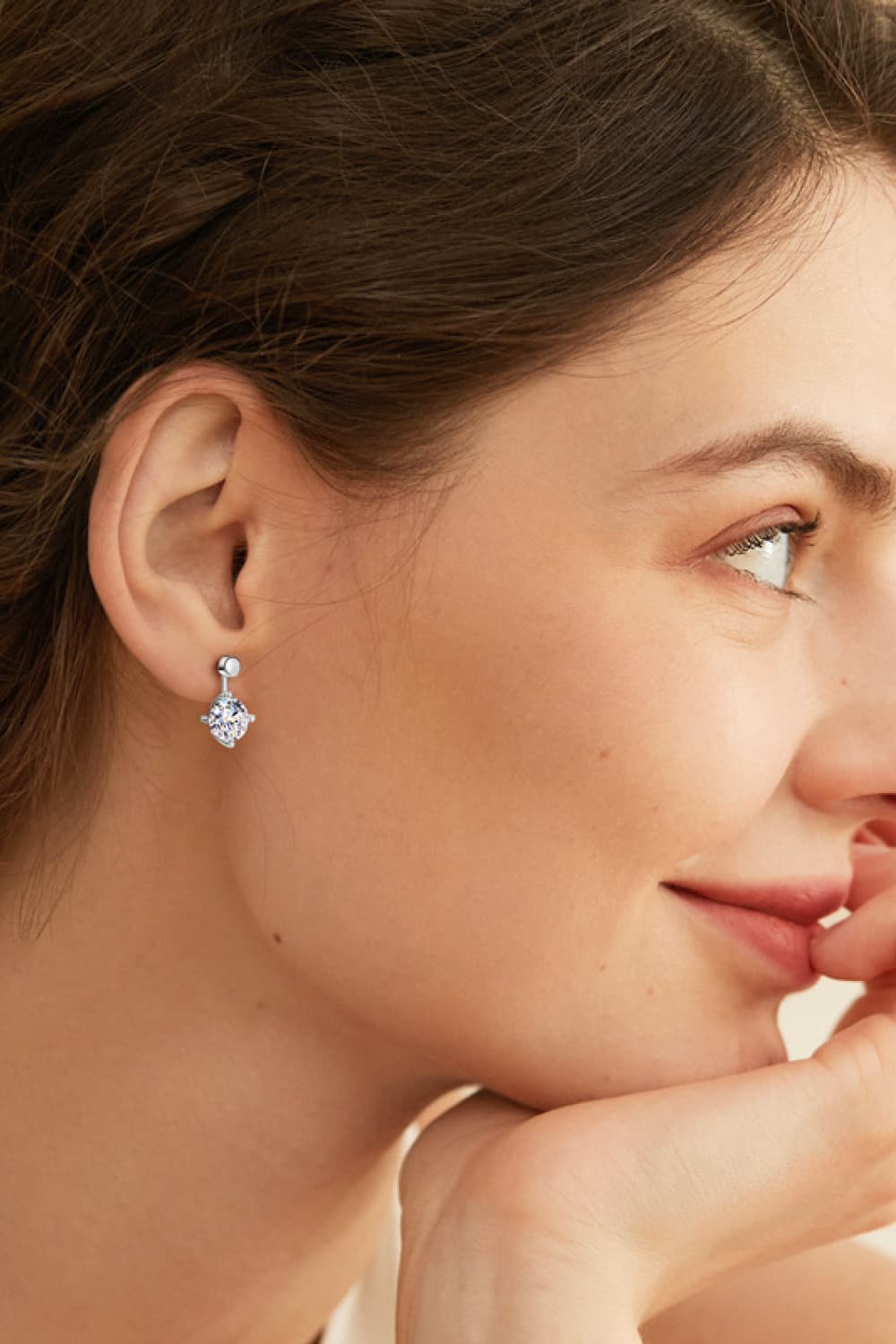 Eclipse 4K Moissanite Drip Earrings