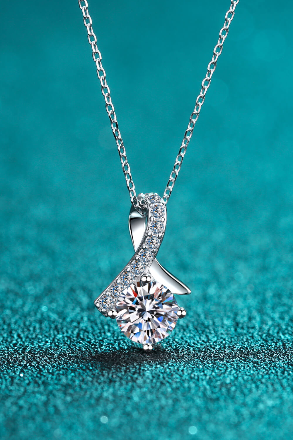 Dazzle & Charm Moissanite Pendant Necklace