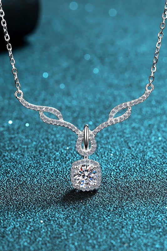 Artisan Allure Formal Moissanite Necklace