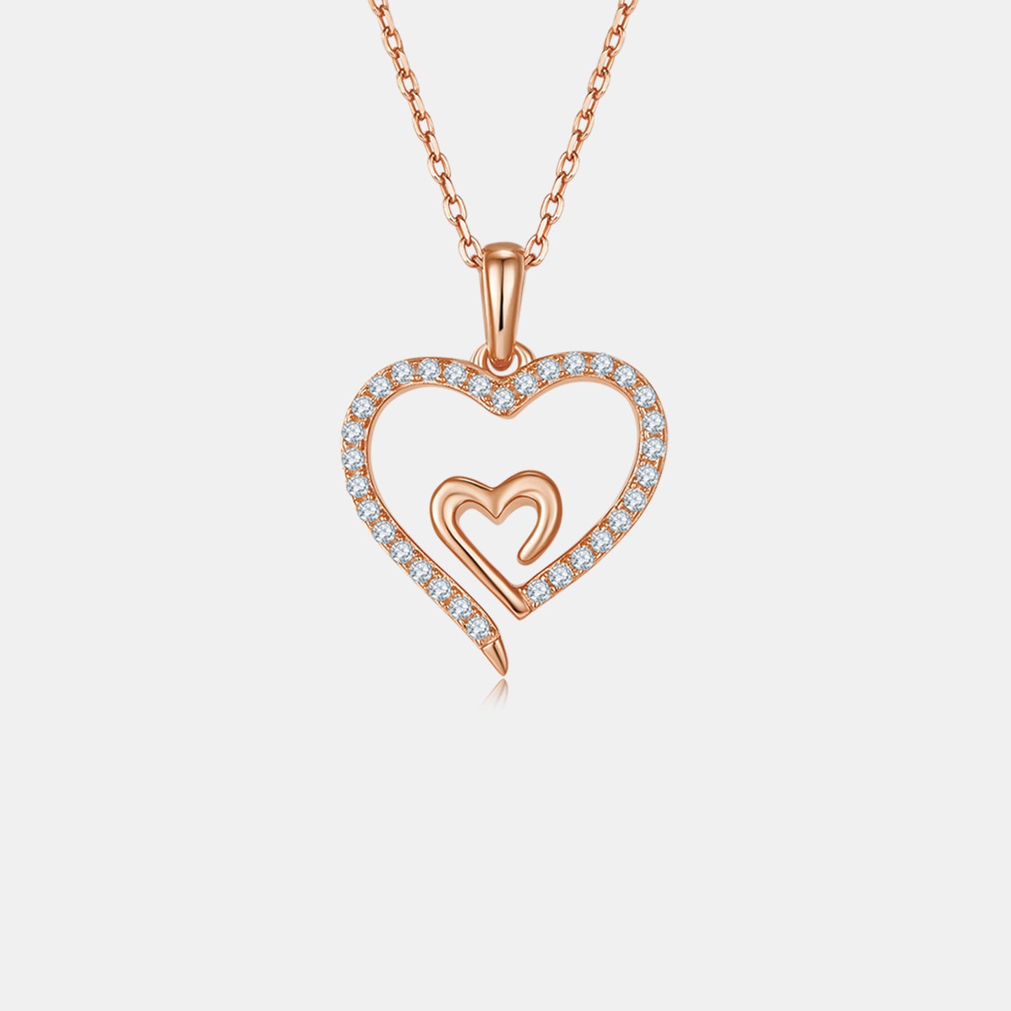 Heart to Heart Pendant Necklace