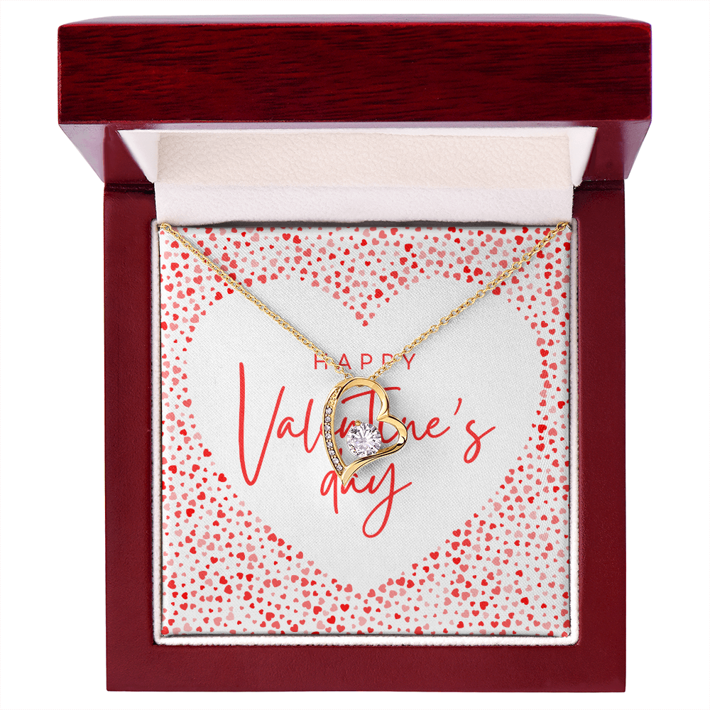 Charm & Dazzle Heart Pendent Necklace - Pink and Red Valentine's Day Theme | Gift for her