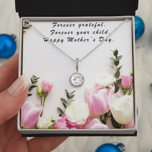 Forever Grateful.  Forever Your Child | Mother's Day Gift Box and Keepsake  |  Pink Coquette Aesthetic